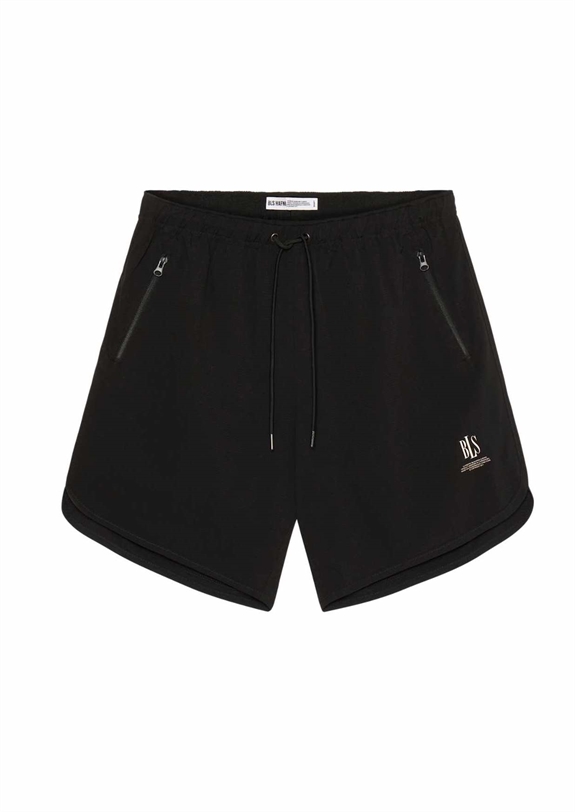 BLS Hafnia Elliot Track Shorts - Black