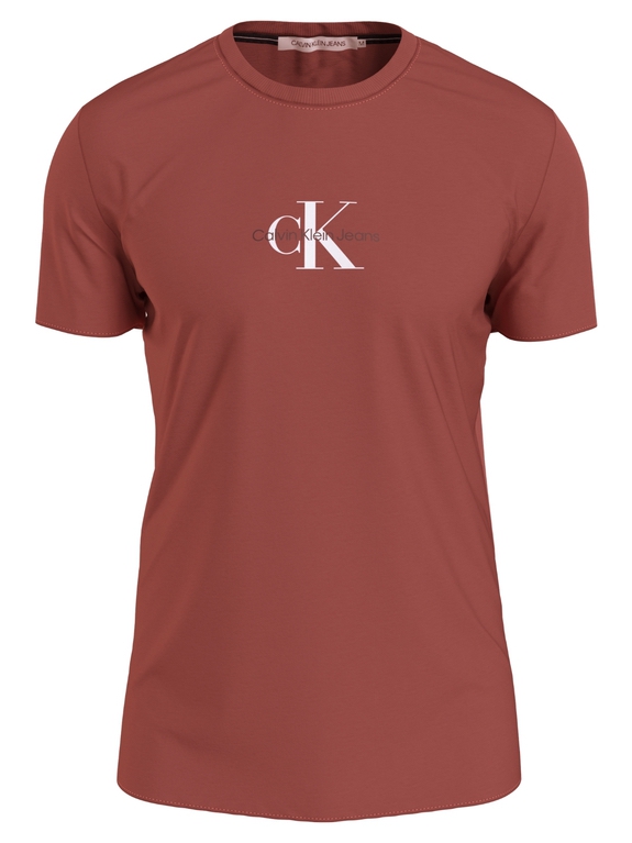 Calvin Klein Jeans Monogram Logo t-shirt - Terracotta Tile