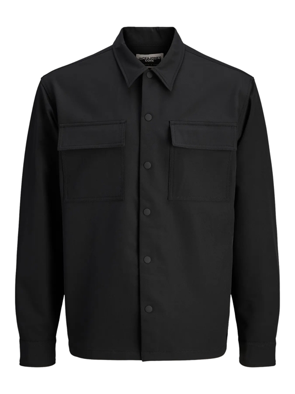 Jack & Jones Point Commute travel shirt BF - Black