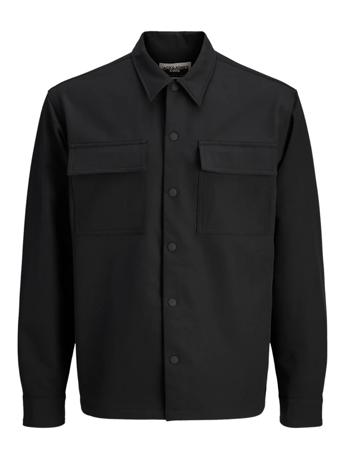 Jack & Jones Point Commute travel shirt BF - Black