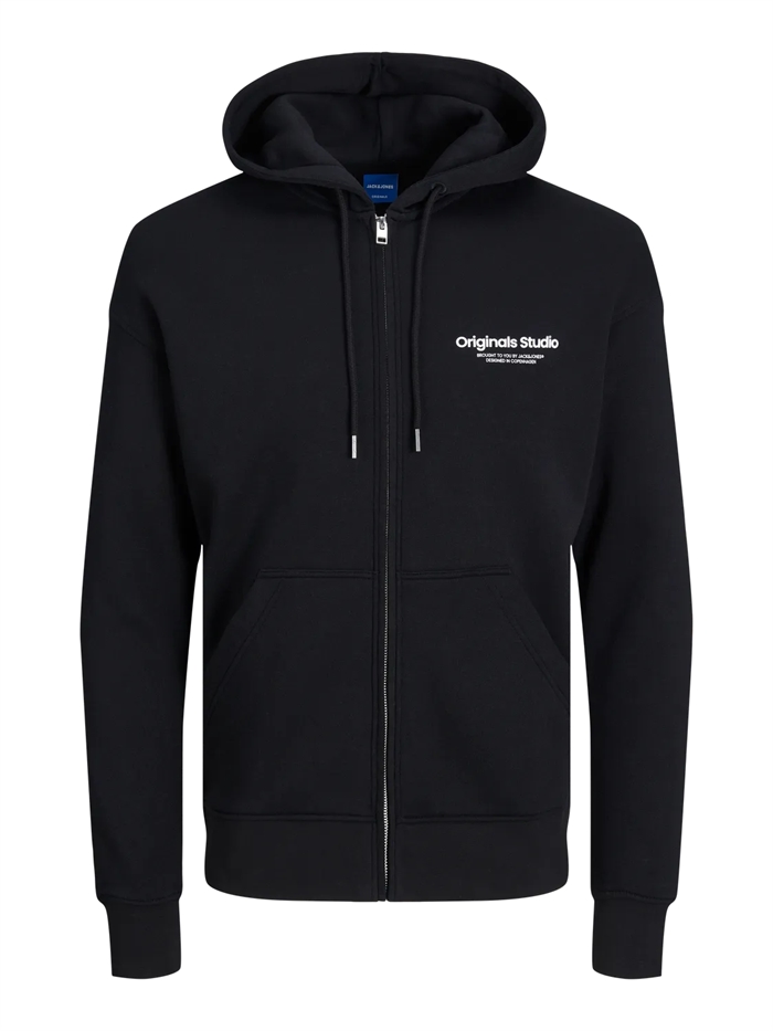 Jack & Jones Vesterbro Sweat Zip Hoodie - Black