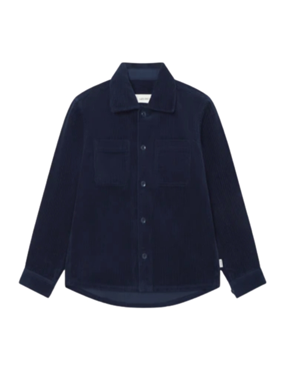 Les Deux Kody Corduroy Overshirt KIDS - Dark Navy