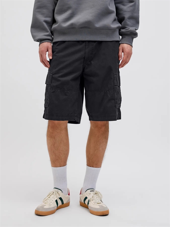 Jack & Jones Cole Mateo Cargo Shorts - Black