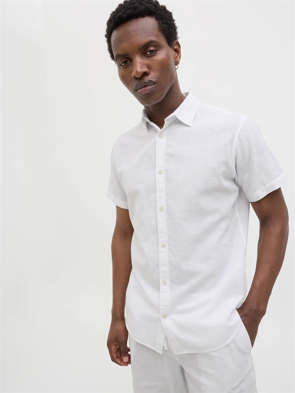 Jack & Jones Summer shirt K/Æ - White 