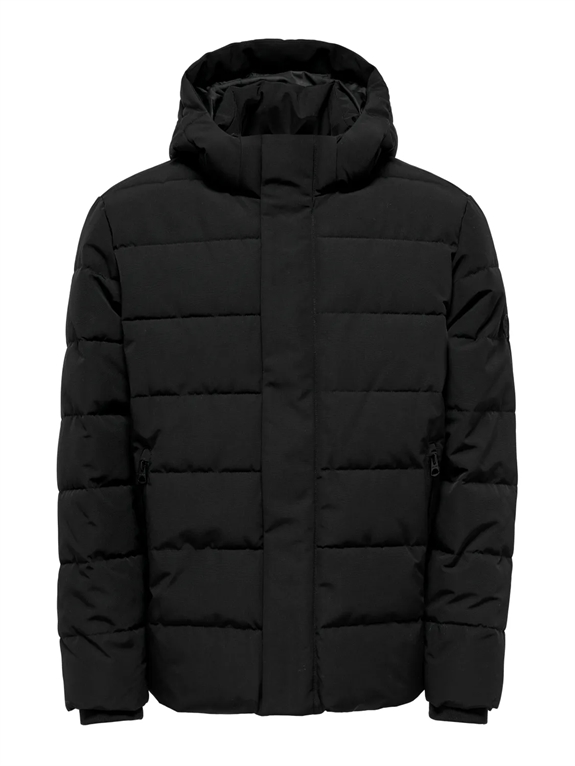 ONLY & SONS Cayson Puffa Jacket OTW - Black