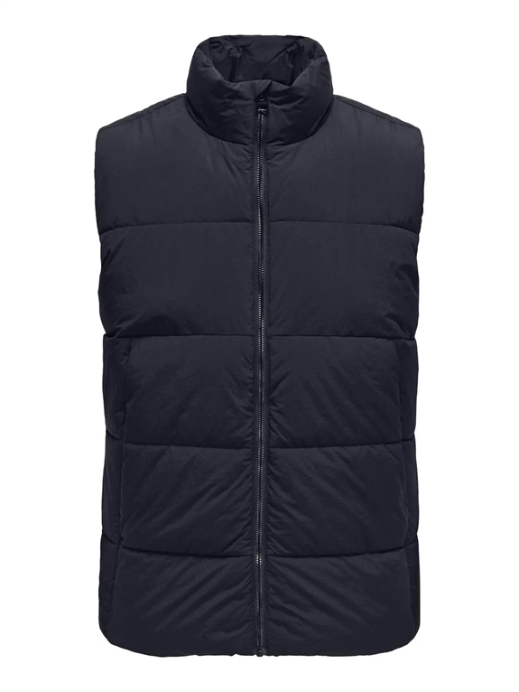 ONLY & SONS Global Puffer Vest OTW - Dark Navy