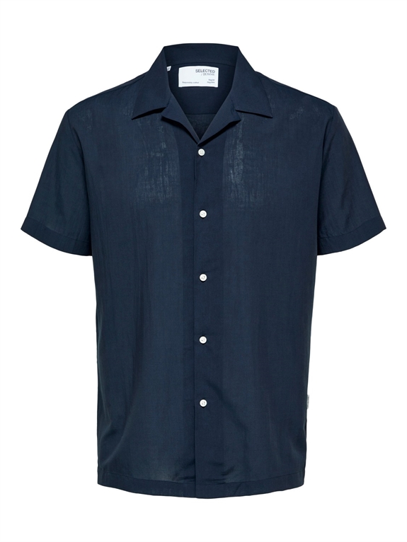 Selected Reg Air Shirt SS MIX - Sky Captain