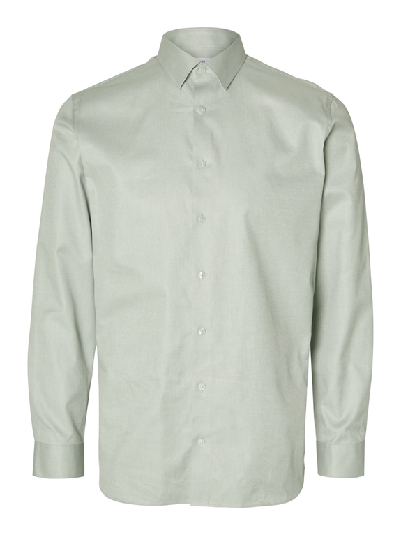 Selected Slim Ethan Shirt LS Classic - Desert Sage