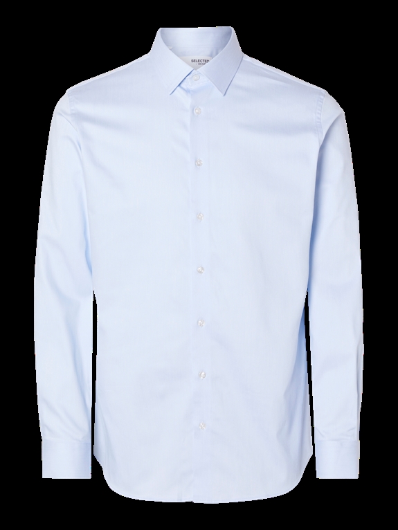 Selected Slim Performance Shirt LS - Light Blue