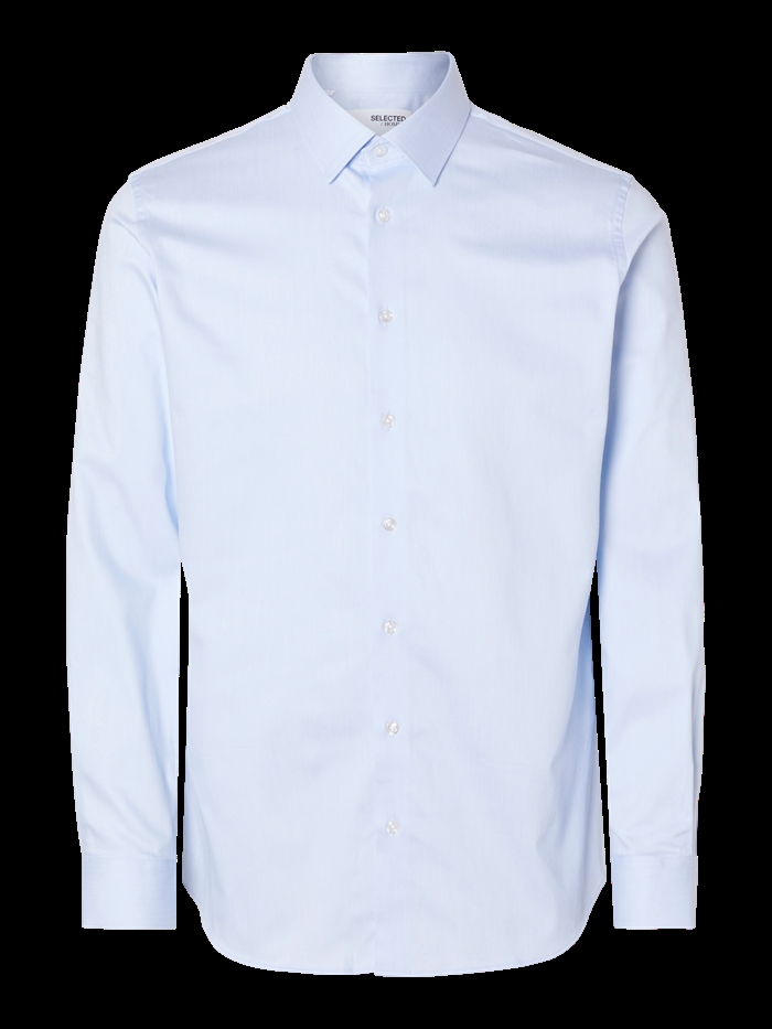 Selected Slim Performance Shirt LS - Light Blue