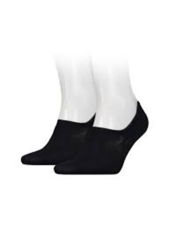 Tommy Hilfiger Men Footie 2-pack - Black