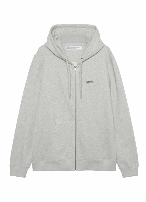 BLS Hafnia Essential Logo Zip Hoodie - Grey