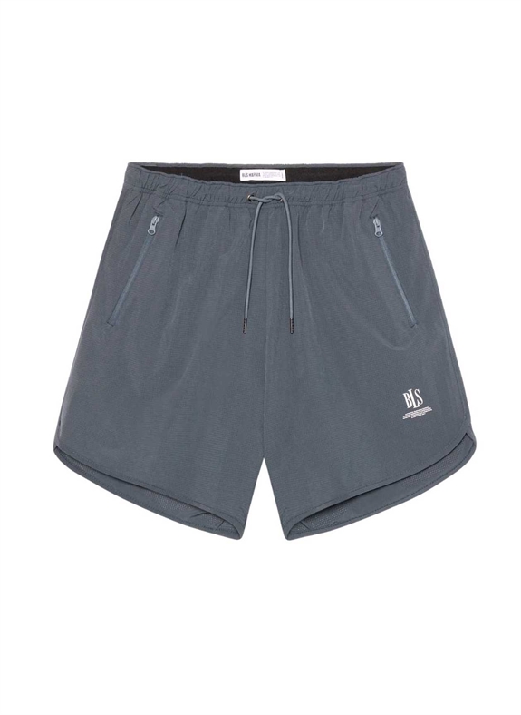BLS Hafnia Elliot Track Shorts - Dark Grey
