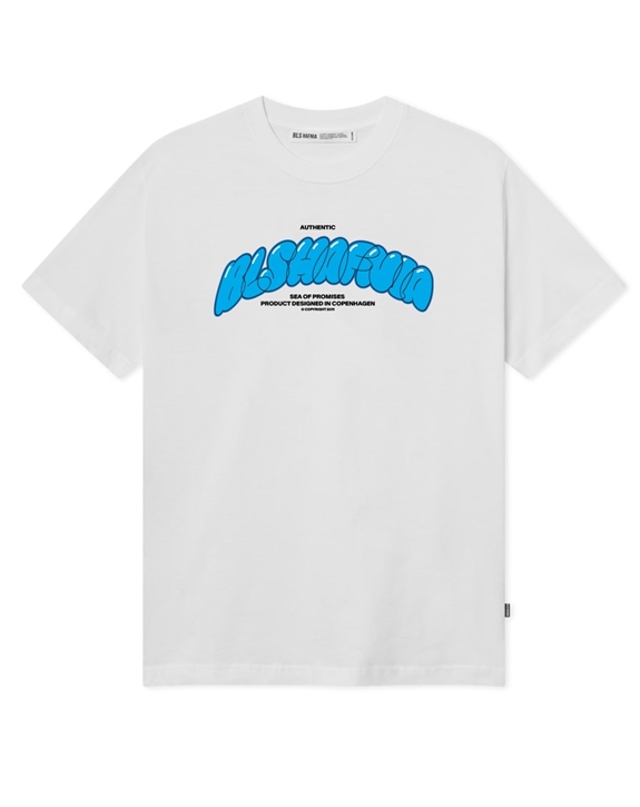 BLS Hafnia Bubble Gum T-shirt - White