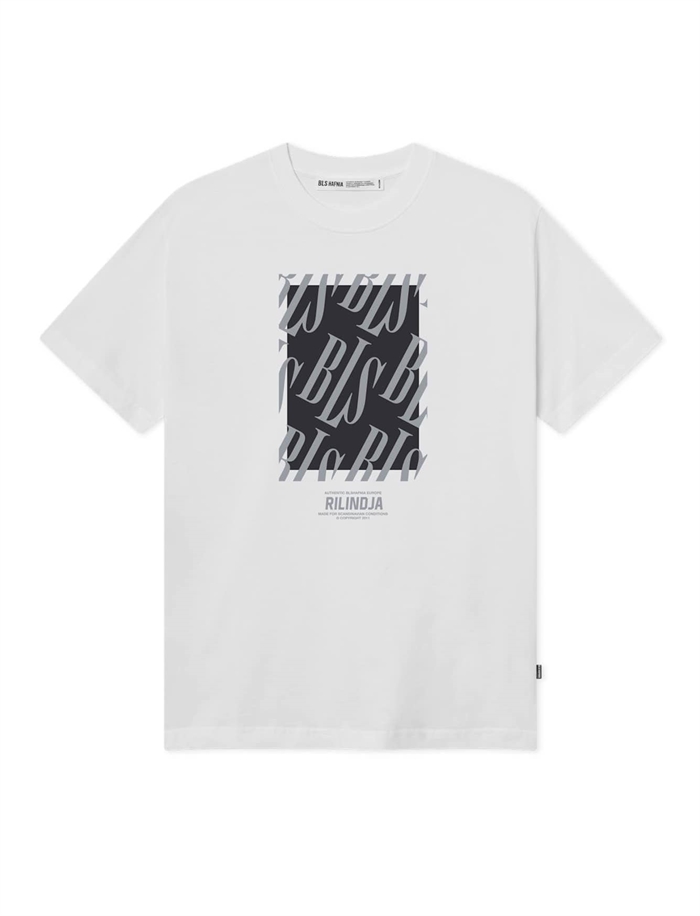 BLS Hafnia Half Mono T-shirt - White
