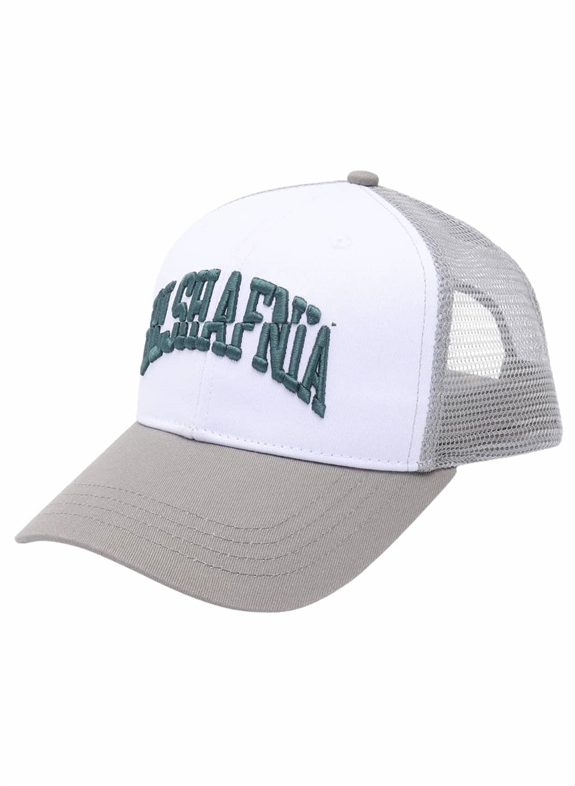 BLS Hafnia Dropout Trucker Cap - Grey/Green
